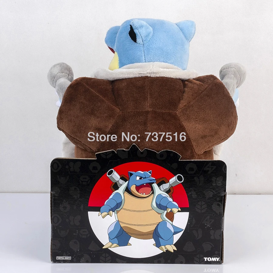 Новая плюшевая кукла аниме Mega Blastoise мягкая игрушка в виде животных подарки 12