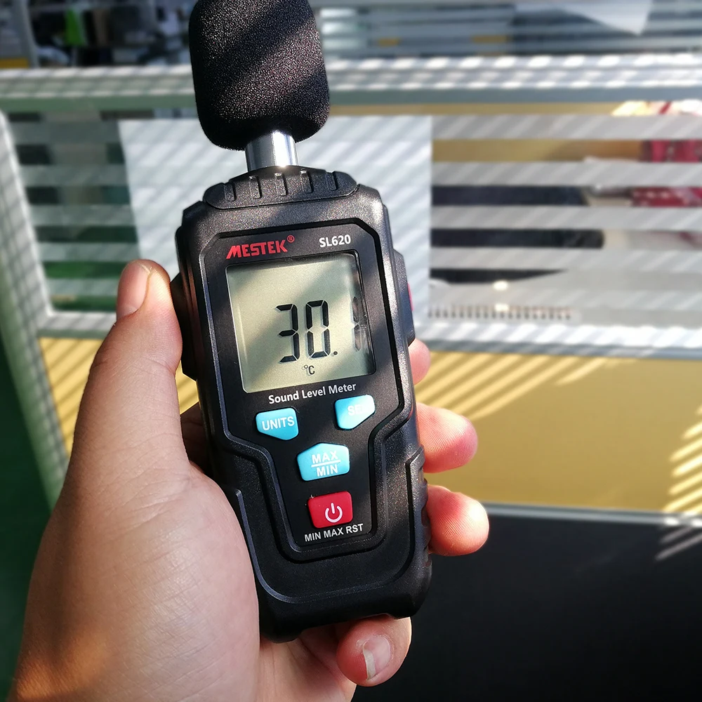 MESTEK измеритель уровня звука Шум измерительный прибор дБ метр 30 ~ 130dB мини аудио
