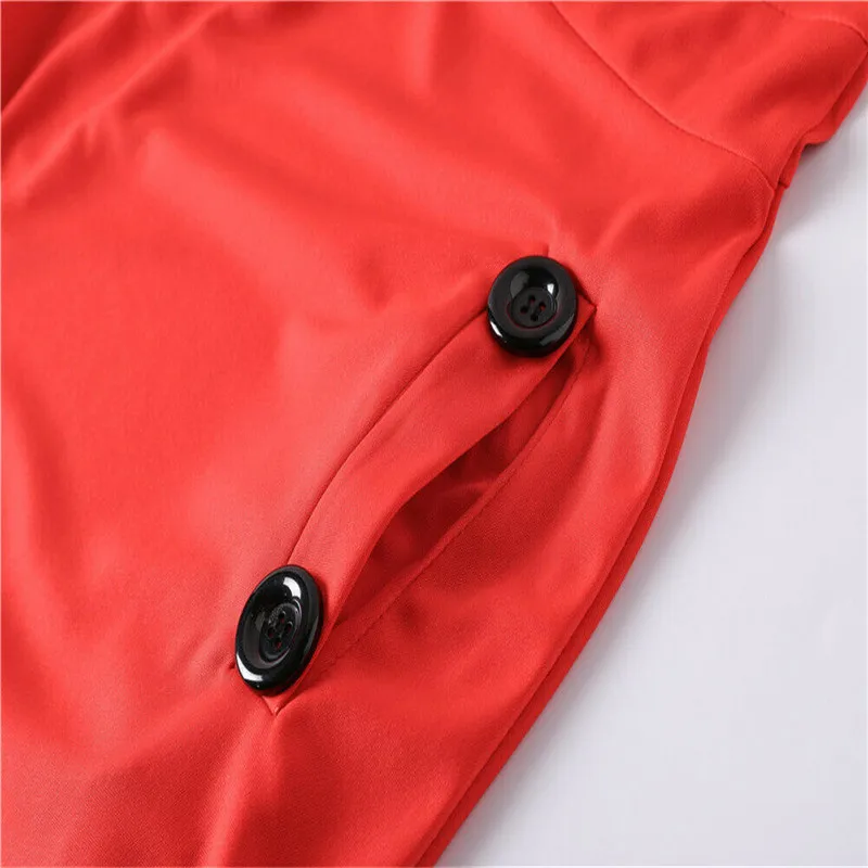 Plus Size Womens Summer Long Sleeve Casual and Loose Solid O-Neck Vintage Prom Evening Party Swing Long Dresses Ball Gown