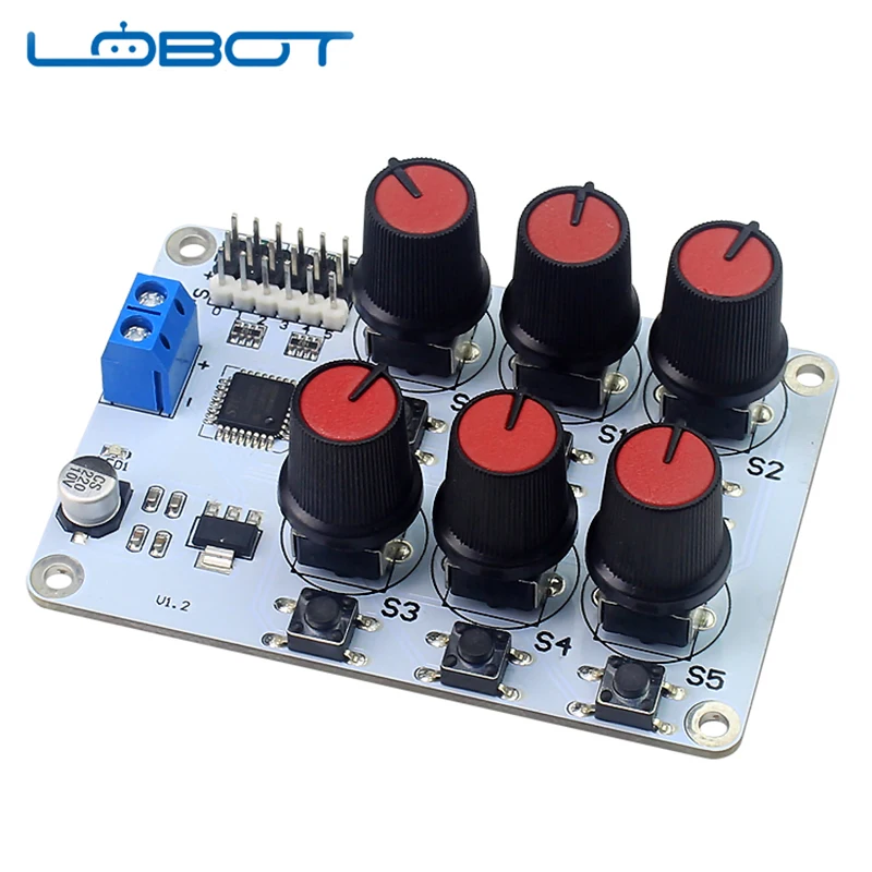 Bionic Robot металлический ручной пятипальцевый манипулятор Левая Правая рука с