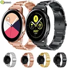 Ремешок для часов Gear S3 Frontier для Samsung Galaxy watch active 46 мм 42 мм 22 мм 20 мм ремешок для часов из нержавеющей стали amazfit bip