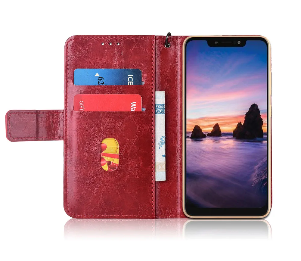 Кожаный чехол книжка для Hisense Infinity H12 Lite Fundas с цветочным принтом 100% специальный
