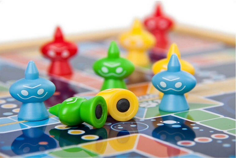 25 см акриловая магнитная Портативный складной самолет Летающий шахматная доска