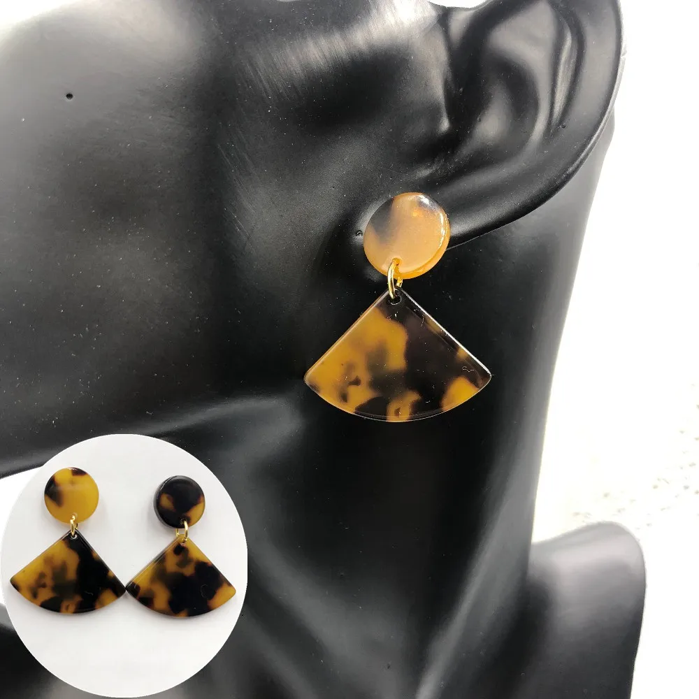 2019 Новые Модные леопардовые зернистые многоцветные большие веерообразные