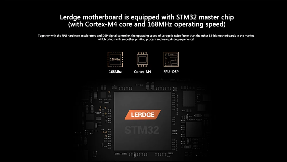 XCR3D 3D-принтеры доска Запчасти материнская плата Lerdge-X Цвет 3," Сенсорный экран ARM 32 бит Управление доска DIY Управление;