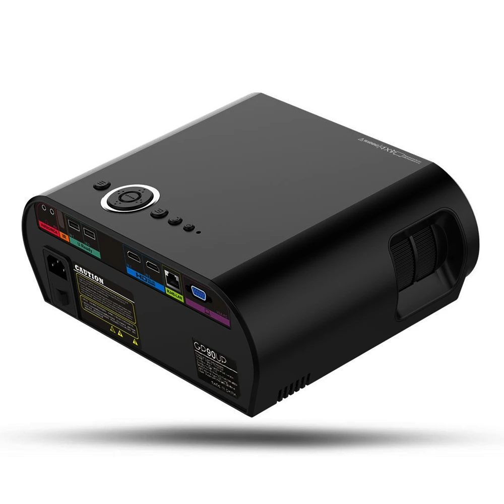 Exquizon GP90 проектор (опционально Android с поддержкой Bluetooth wifi AC3) 3200 люмен 1080P 1280*768