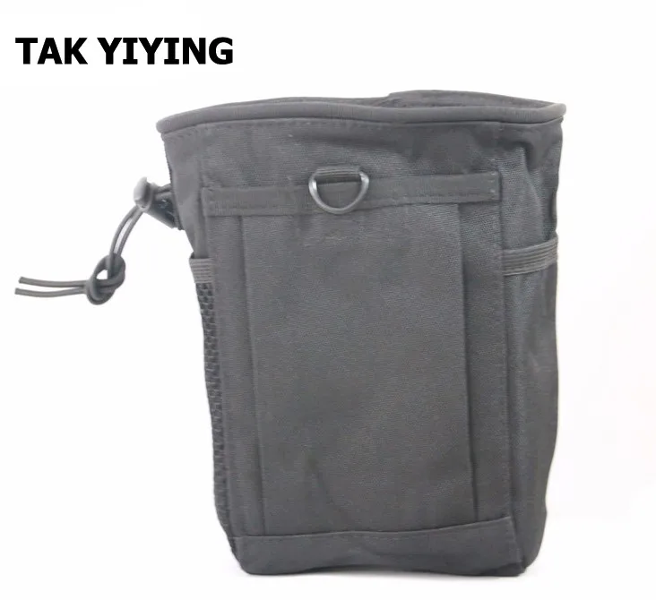 Tak yiying камуфляж MOLLE Тактические Mag дампа ремень сумка утилита Охота подсумок - Цвет: BLACK