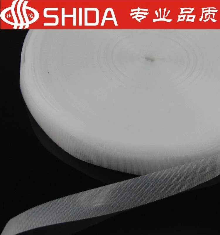 Пара ультратонких и мягких тканевых лент на липучке 2 - 5 см ширина м черного