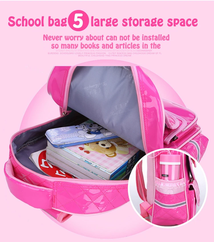 Синица Наборы для ухода за кожей с принтом девочек Сумка Школьные сумки