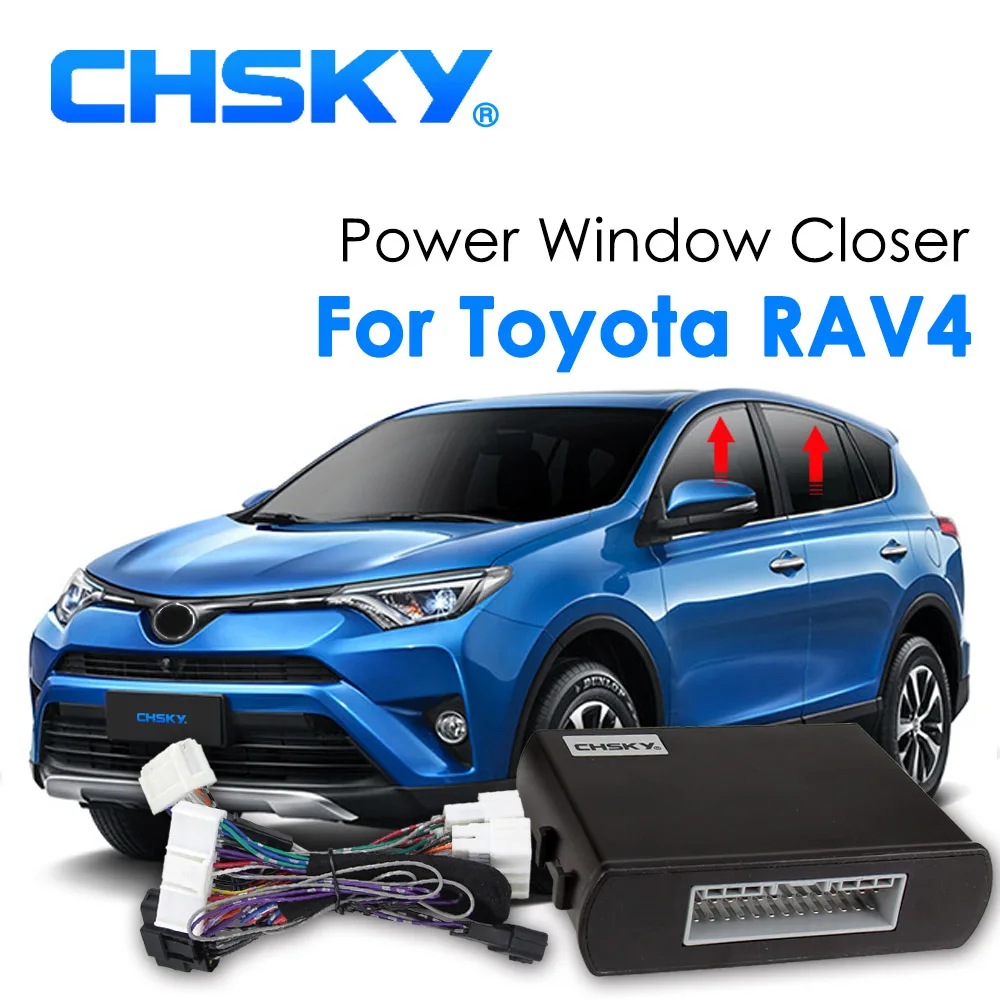 Автомобильный стеклоподъемник CHSKY для Toyota RAV4 левый руль удаленное