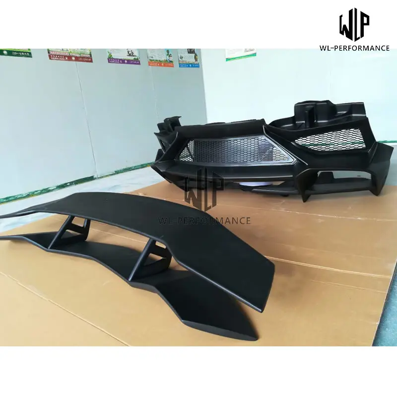 LP700 Комплект кузова для автомобиля задний бампер боковая юбка спойлер Lamborghini