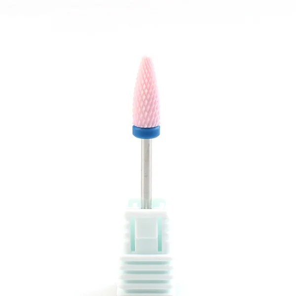 Pink 8 ERUIKA 26 типов черный розовый керамический сверло для ногтей роторное бурение Электрический Фрезер для маникюра педикюра дрель аксессуар инструмент - Цвет: Pink 8