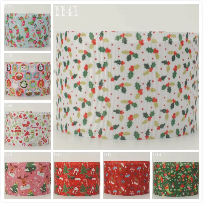 10 метров разные размеры рождественских лент новогодних ёлок/Санта
