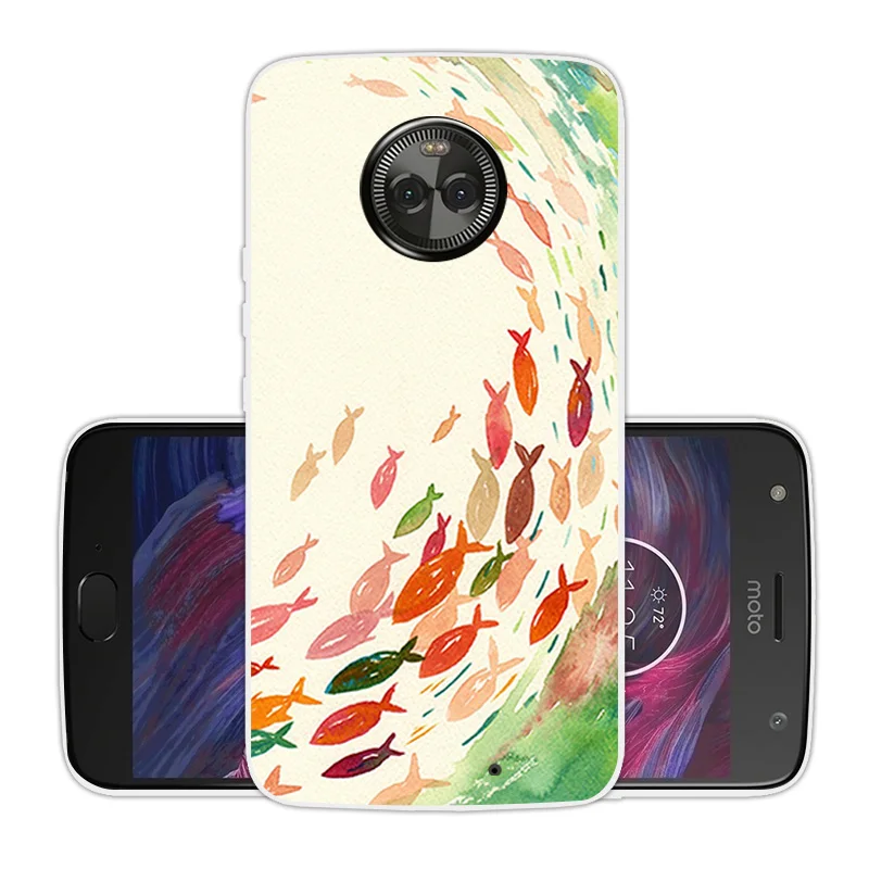 Для Motorola Moto X4 прозрачный ТПУ для 4th Gen 5 2 дюйма чехлы телефонов мягкий силиконовый