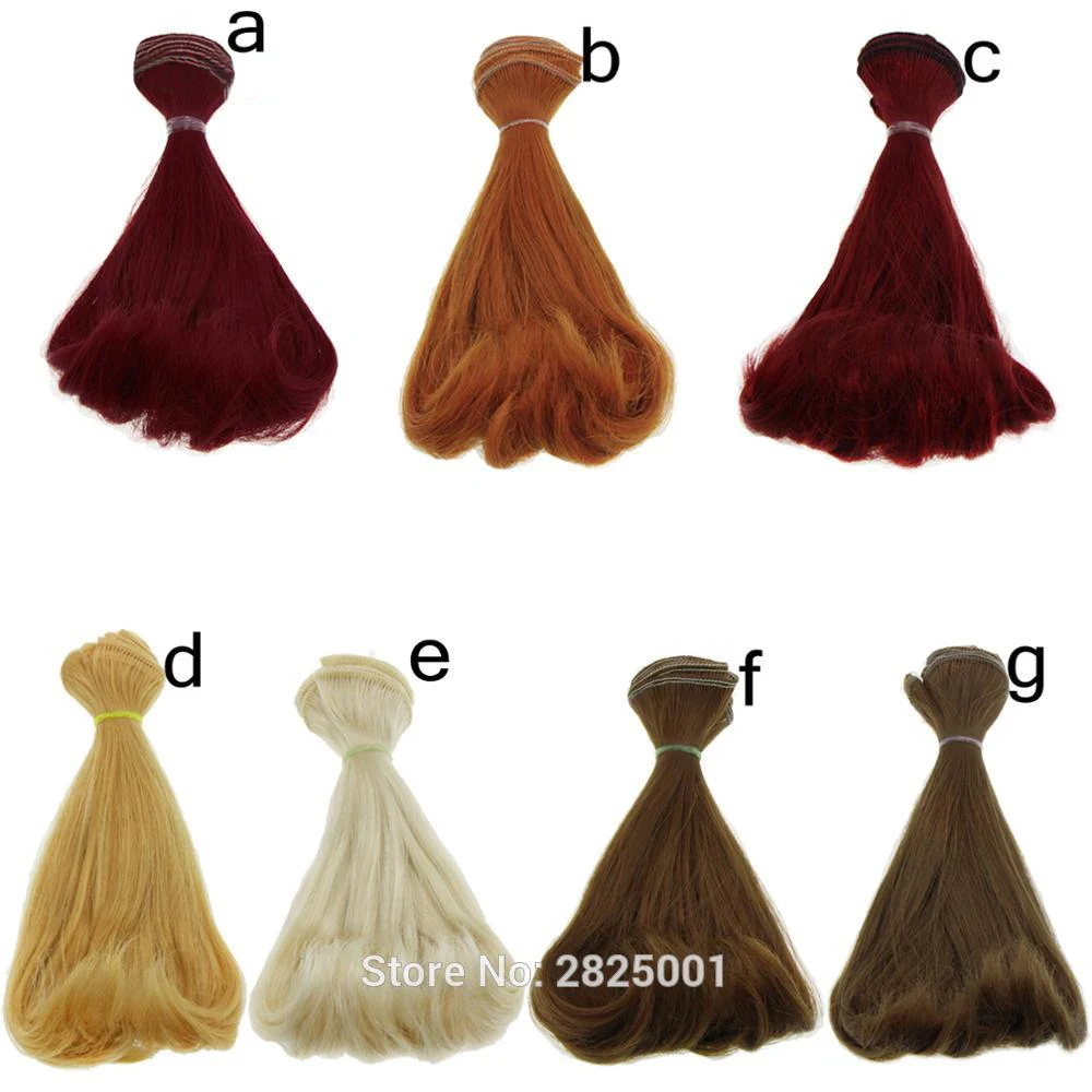Парик Боб ручной работы 15 см * 100 1/3 1/4 1/6 1 шт.|wig 1/3|for barbiehair for barbie |