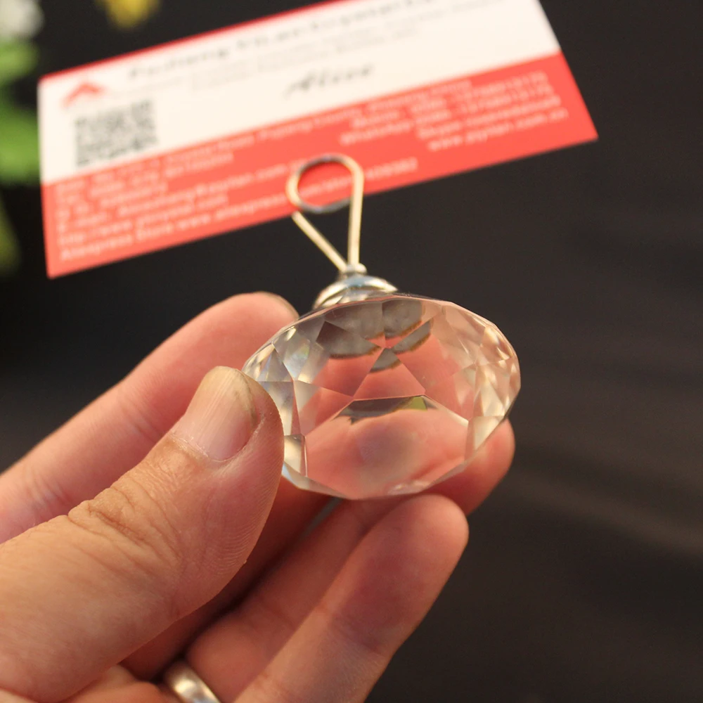 Держатель для карт с прозрачными кристаллами держатель украшение свадьбы