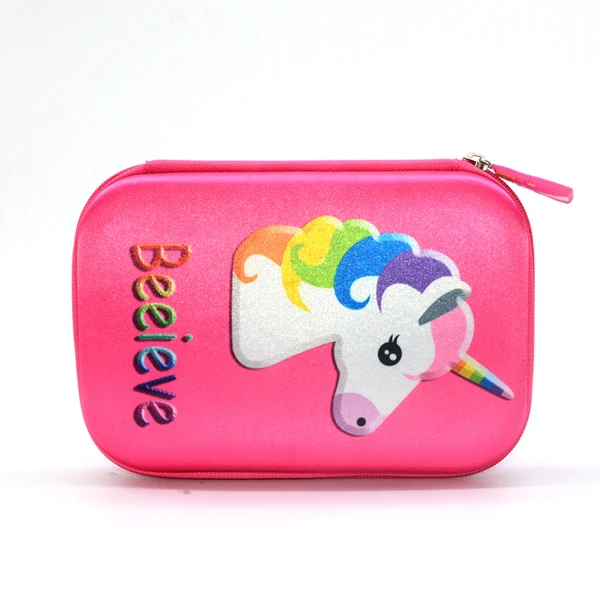 Мраморный чехол для карандашей EVA trousse scolaire stylo мультяшный школьный пенал для карандашей с единорогом чехол для карандашей kalem kutusu papelaria чехол для ручек - Цвет: J