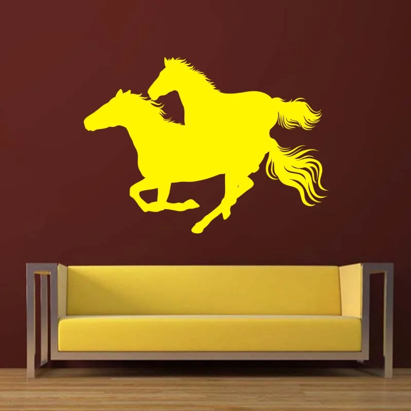 Стикер на стену лошадь El caballo наклейки виниловые декоративная наклейка для