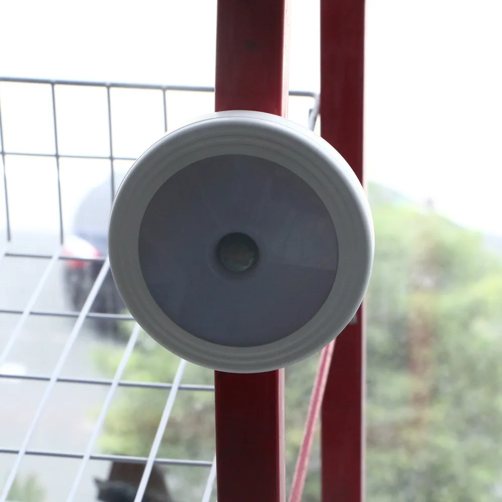 Круглый 6LED USB Светодиодная лампа перезаряжаемая Авто Вкл/Выкл PIR датчик