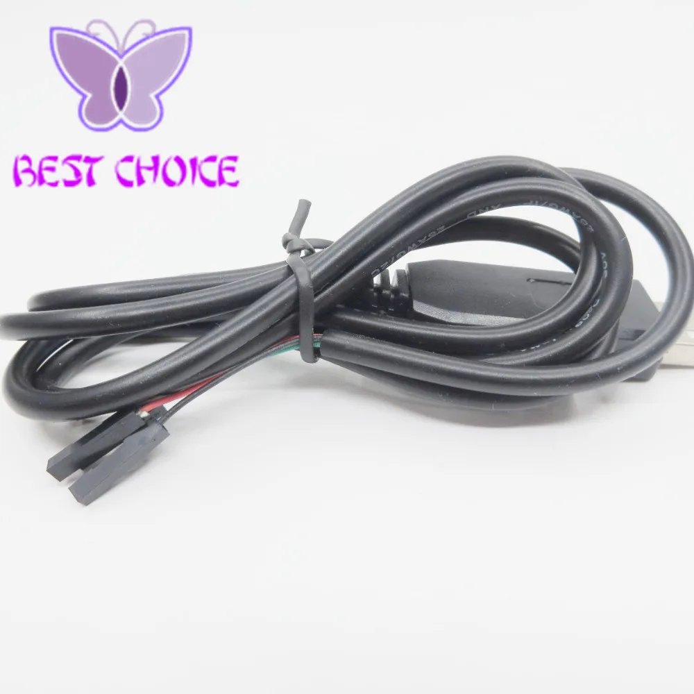Бесплатная доставка 1 шт./лот PL2303 PL2303HX USB в UART TTL кабель модуль 4 p pin RS232 конвертер