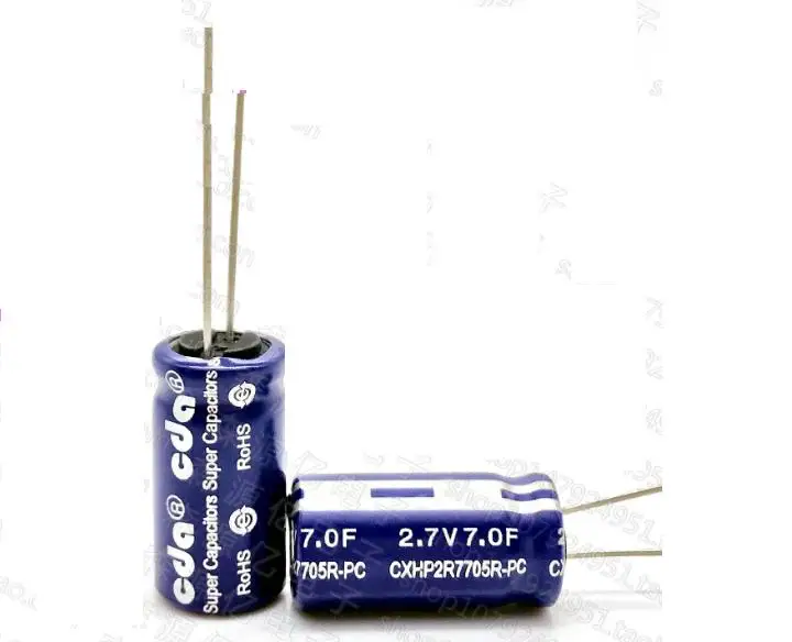 10 шт. Суперконденсатор 2 7 в 7.0F емкость намотки 10*20 2.7v7f|capacitive| |