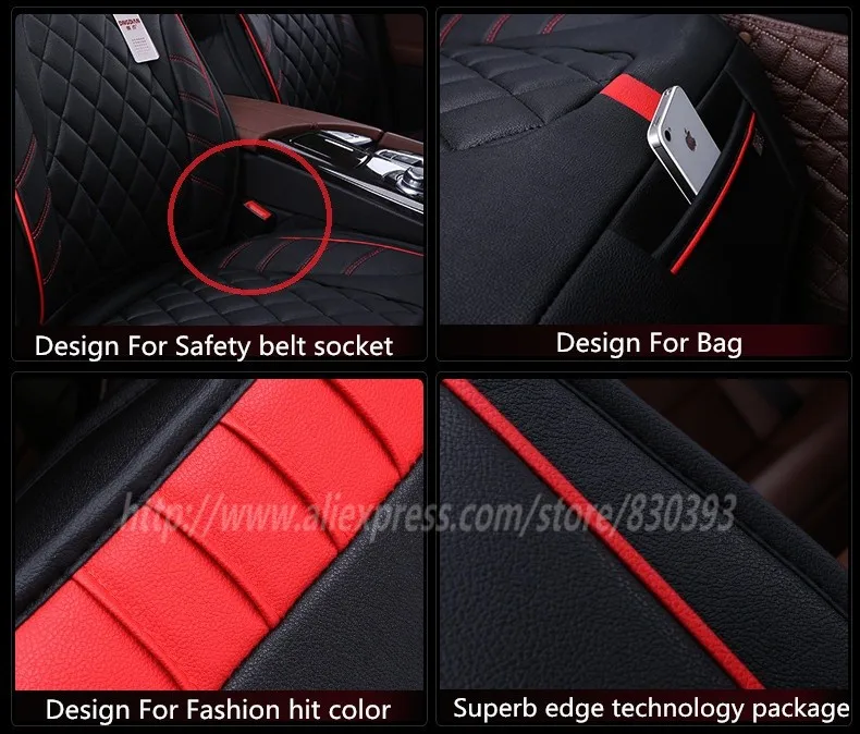 3D Стильный чехол для сиденья автомобиля для Volkswagen Beetle CC Eos Golf Jetta Passat Tiguan Touareg sharan, волокнистая кожа
