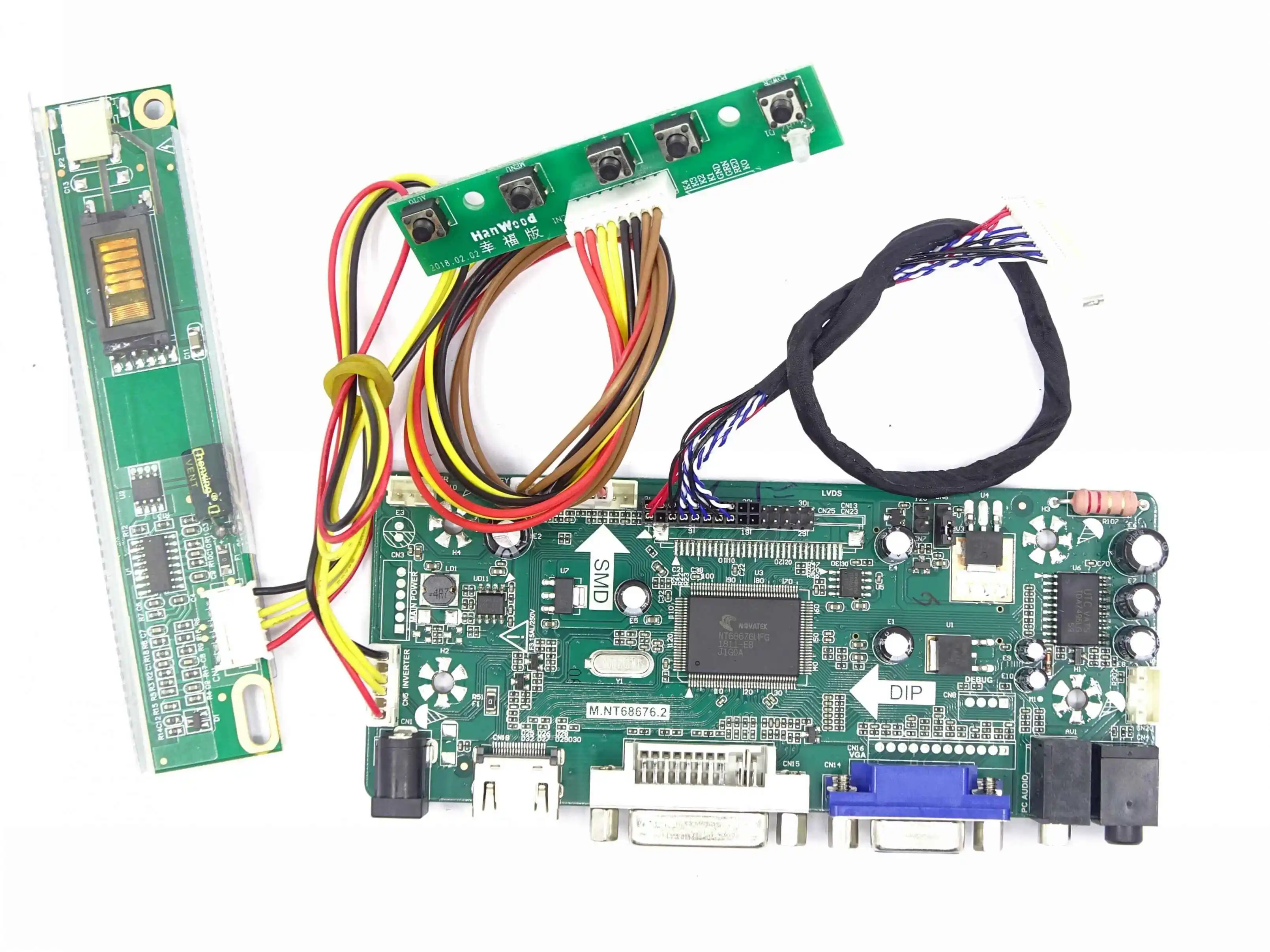 Комплект для LP141WX3 TLB1 14 1 "1280X800 DVI Дисплей Панель лампы LVDS Экран драйвер сигнала VGA