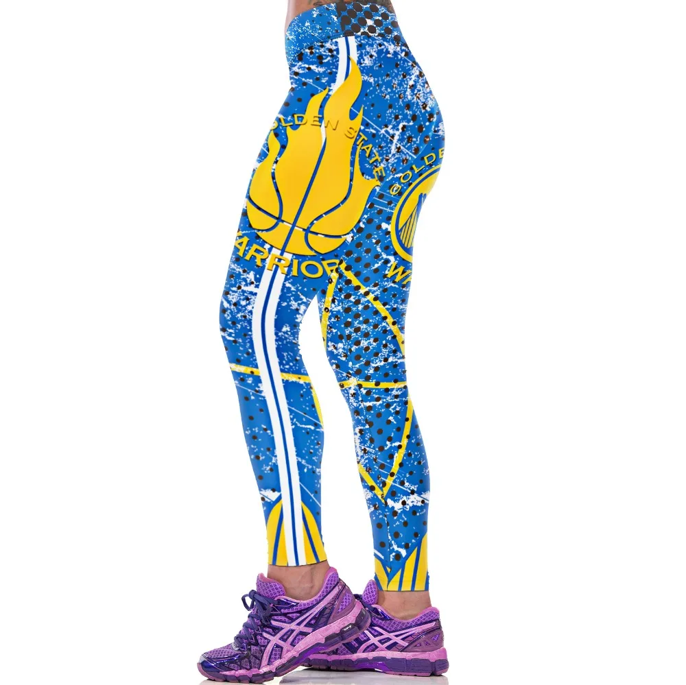 Баскетбольные мячи с 3D принтом женские спортивные Леггинсы обтягивающие брюки