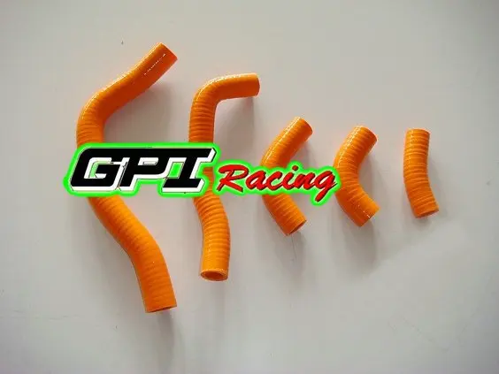 Оранжевый для HONDA CRF450 CRF 450 2005 05 Байк мотокросс силиконовый шланг радиатора трубы |