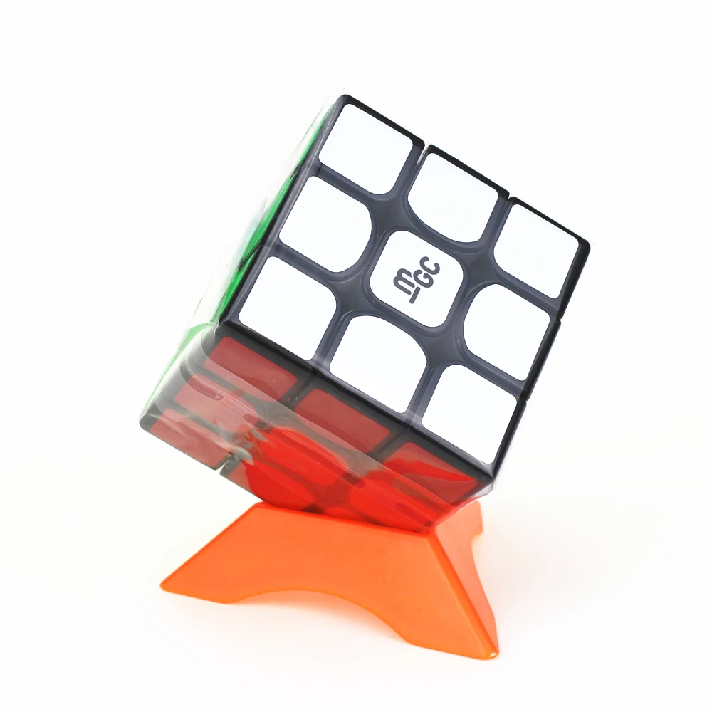 Новый 3X3 Магнитный MGC магический куб для обучения мозгу черный/белый|Головоломки|