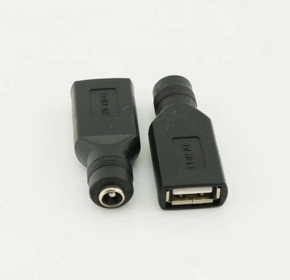 2 шт. USB 0 A гнездо для 5 мм x 1 5В DC Блок питания разъем адаптера|Компьютерные кабели и