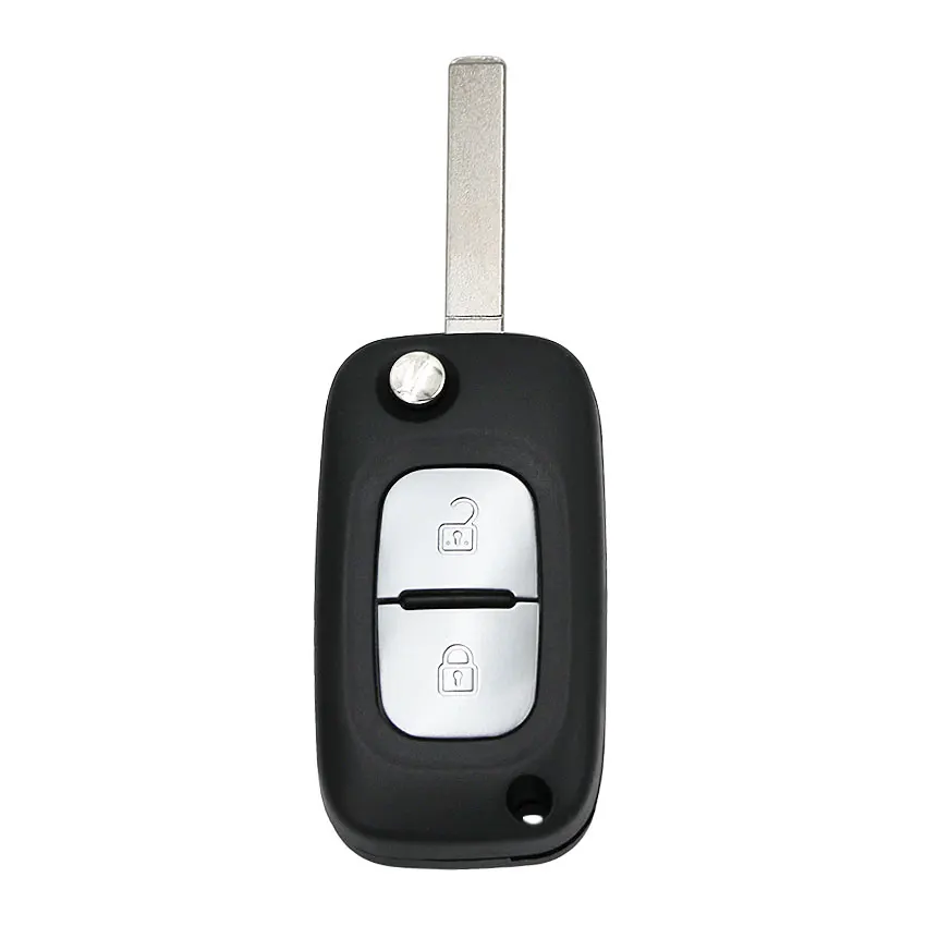 2 кнопки дистанционного брелока 434 МГц PCF7961M 4A чип для Renault Symbol Megane 3 Captur Kadjar 2013- VA2 uncut blade