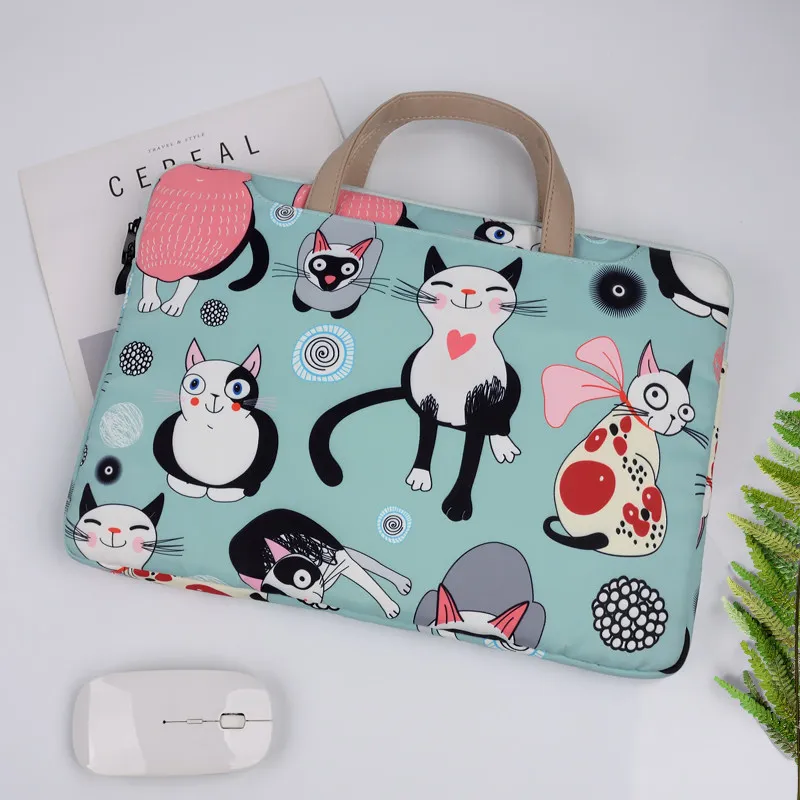 shockproof tablet hand bag for ipad air 10 5 10 2 pro 11 case for huawei 10 8 xiaomi 10 1 cats pattern style cute 2019 free global shipping
