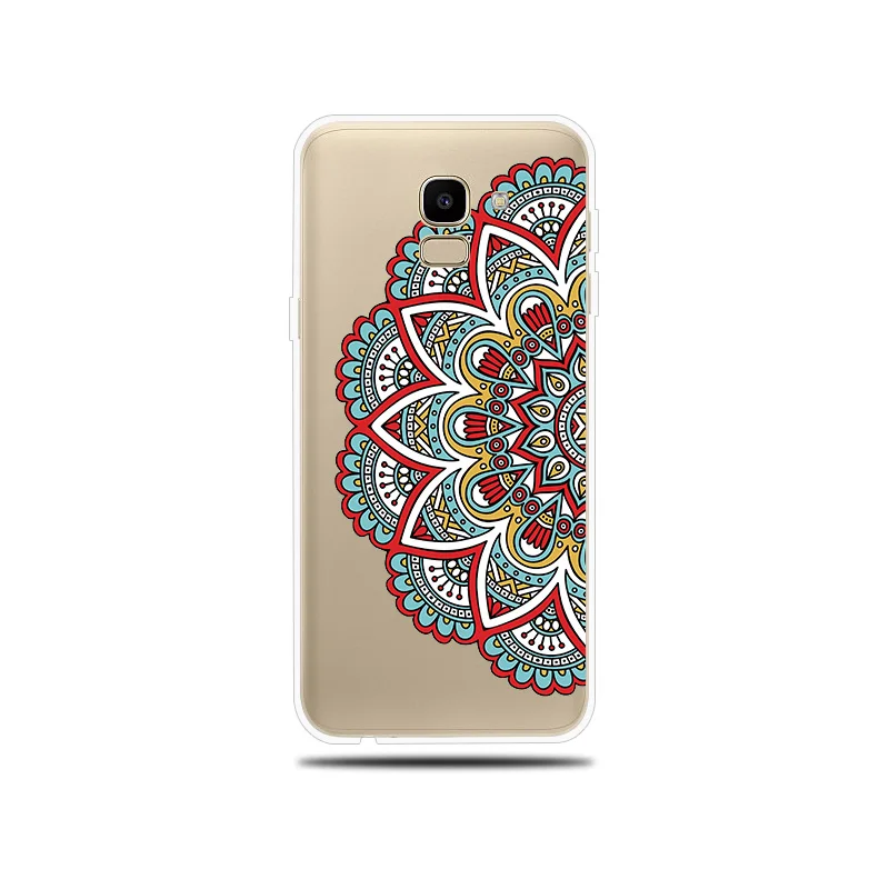Силиконовый чехол для Samsung Galaxy J1 J2 J3 J5 J7 Prime 2017 2016 2015 Pro Чехол Мандала J4 J6 J8 2018