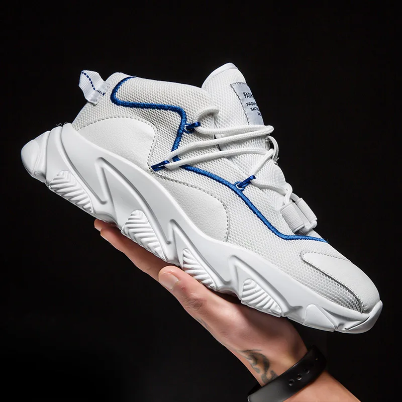 Летние профессиональные кроссовки для бега Мужские дышащие с сеткой летние