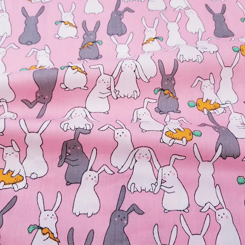 Kids Twill Cotton Fabric Printed Patchwork Cloth for DIY Sewing Quilting Fat Quarters Material For Baby&ampChild | Дом и сад