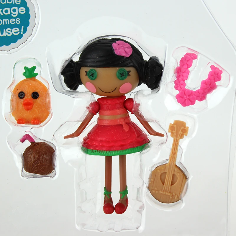 Новые 3 дюймовые оригинальные куклы MGA laloopsy с аксессуарами Мини для девочек