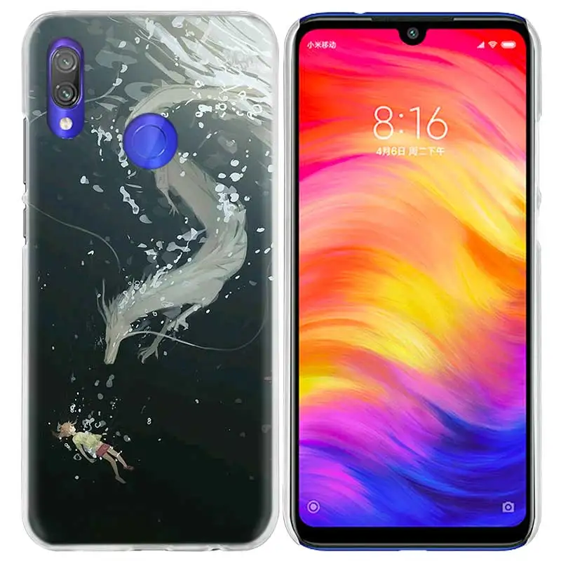 04 Жесткий чехол для телефона Studio Ghibli Spirited Totoro для Xiao mi Red mi Go Note 7 6 6A Pro S2 5 5A 4X mi A1 A2 9 mi x 3 5G 8 lite F1 - Цвет: 04