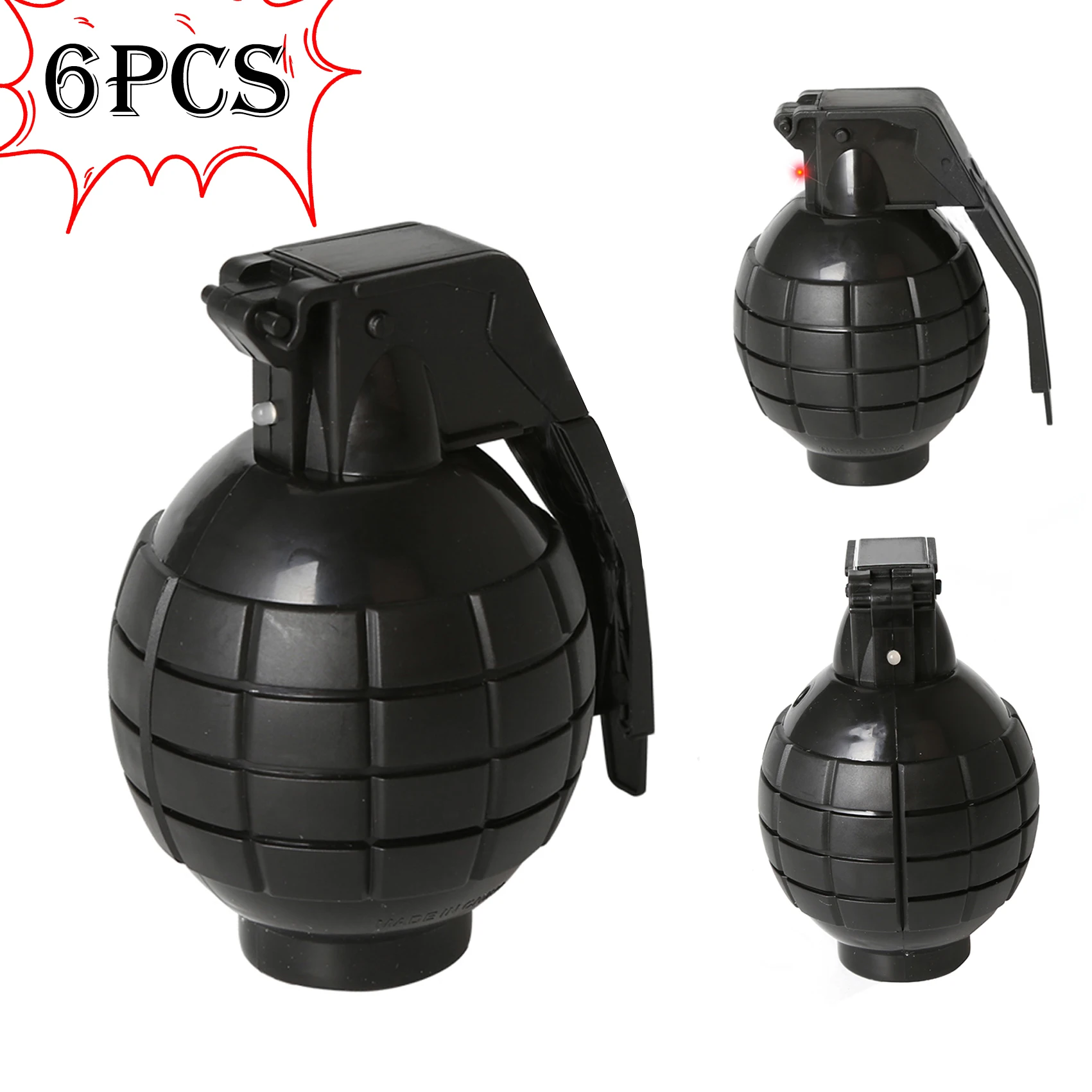 6 шт. игрушечные ручные гранаты игрушки для творчества серия экшн командировок