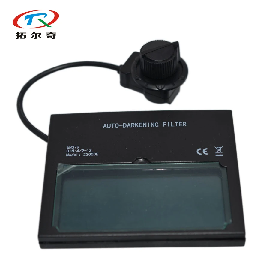 

beautiful sexy Welding Helmet black solar and battery auto darkening filter automatic welding mask full face tig HD45(2200DE)