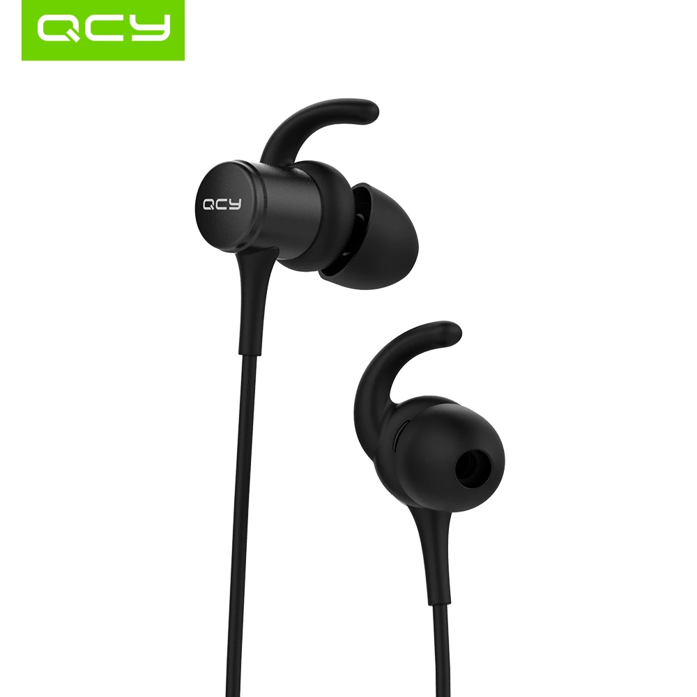QCY M1s IPX5-Rated наушники с защитой от пота, Bluetooth 4,2, Беспроводные спортивные наушники для бега, умные магнитные наушники с микрофоном