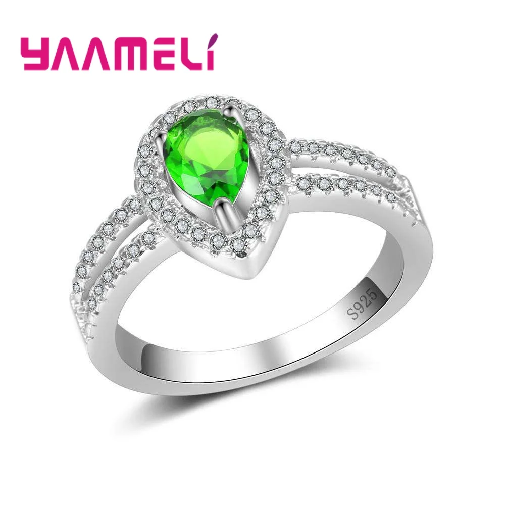 Оптовая продажа 1 шт. 925 серебро необычное кольцо для свадьбы помолвки размер 6-9 |