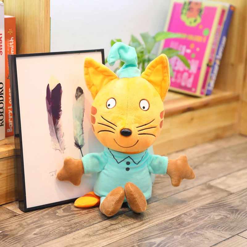 Игрушка плюшевая Три котенка 20 см|Мягкие игрушки животные| |