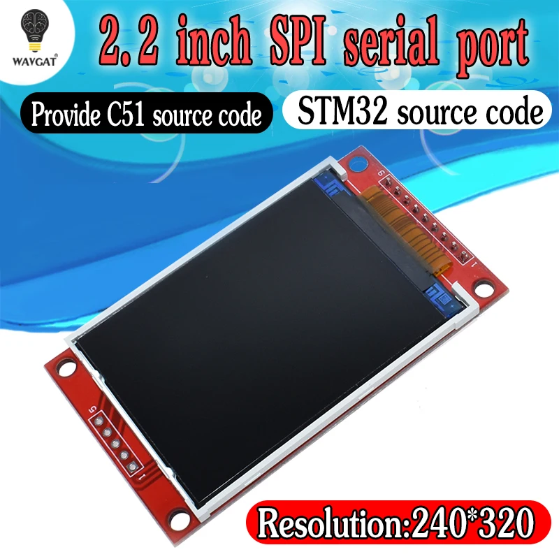 Умная электроника 2 дюйма 240*320 точек SPI TFT ЖК-последовательный порт модуль дисплея