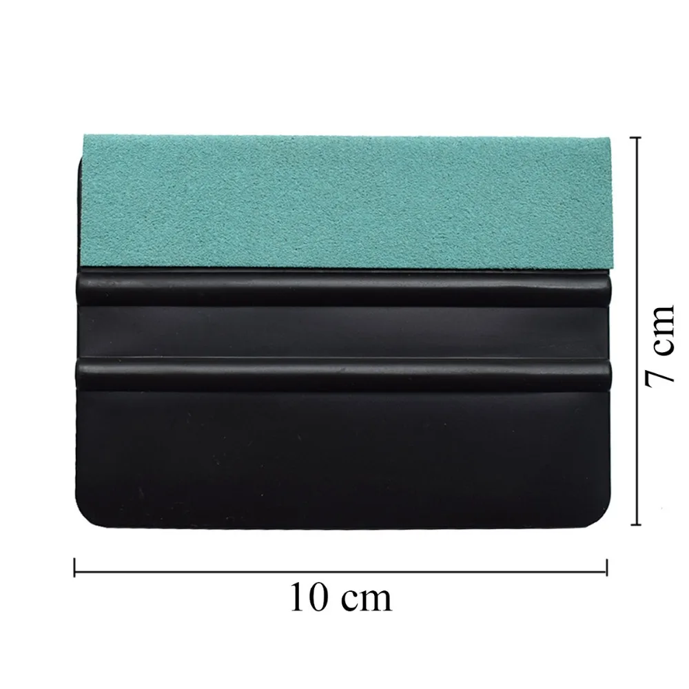 8PCS Soft Suede Felt Edge Squeegee Vinyl Film Scraper Window Tint Tool Car Foil Wrapping Cleaning Tools Sticker Cover 8A34 | Автомобили и