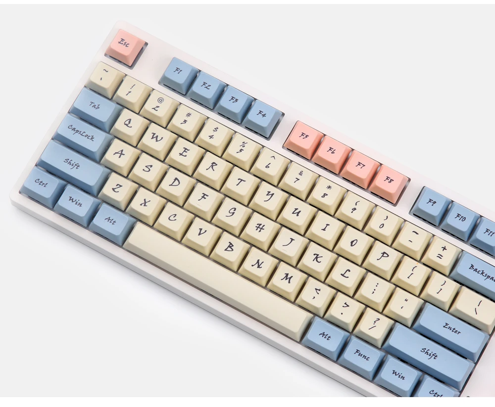 Xda profile 151 клавиш pbt materila совместим с механической клавиатурой cherry mx