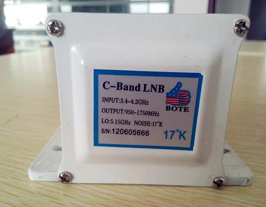 Китай завод сделать две части одиночной полярности c band lnb и один двойной полярности feedhorn в наборе 5150 МГц