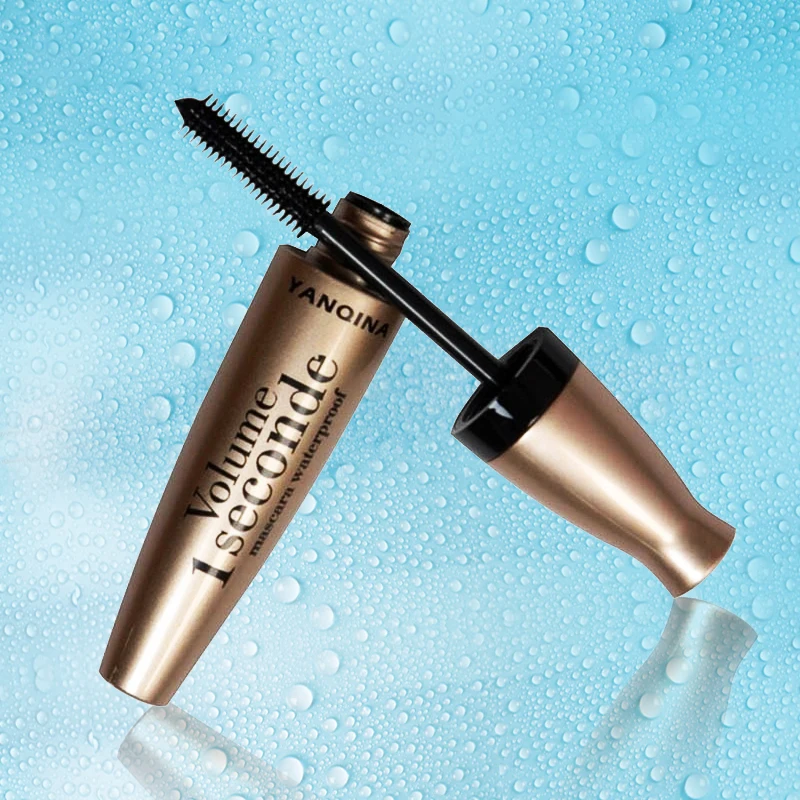 1 шт. Высококачественная водостойкая Черная тушь для ресниц объем подкручивание