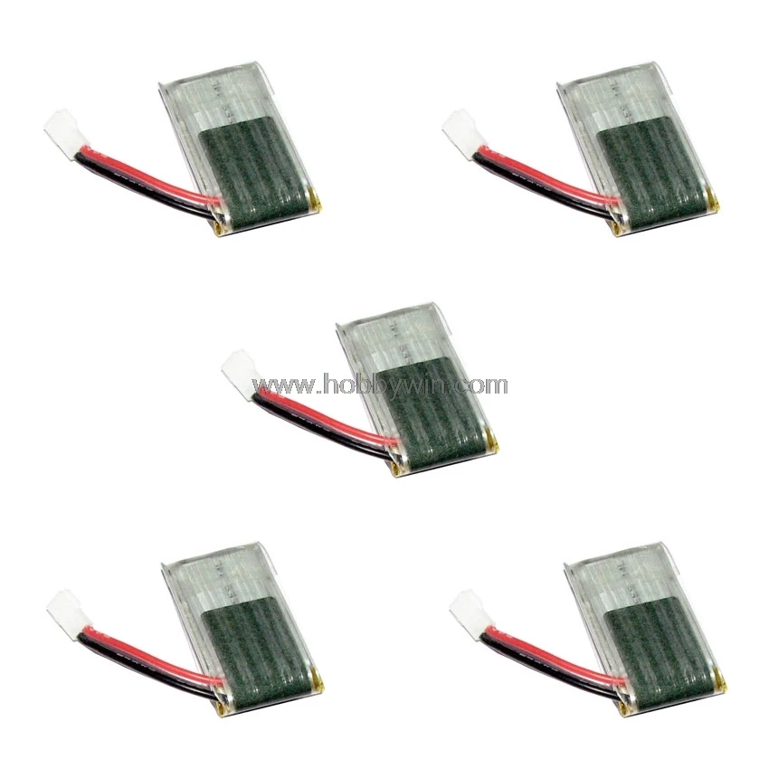 3 7 V 350mAh 20C LiPo батарея x5pcs Walkera вилка для RC микро самолета Модель Lipolymer