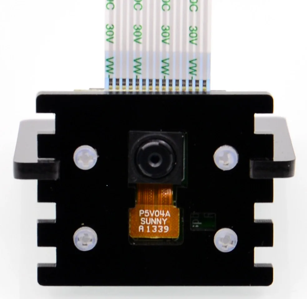 Регулируемое Крепление камеры для Raspberry Pi 4 Zero 3B + кронштейн черный акриловый